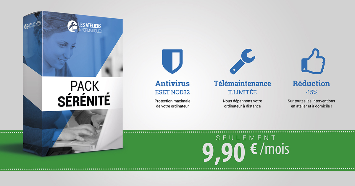 Pack Sérénité Les Ateliers Informatiques